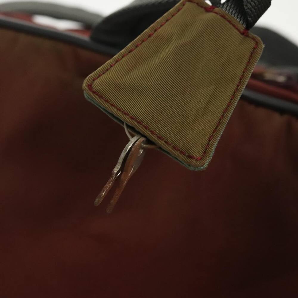 PRADA Sports Boston Bag Nylon Red - Picture 9 of 16